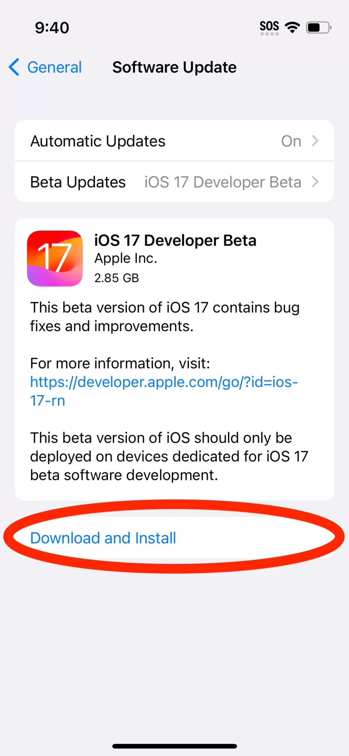 ios17 beta