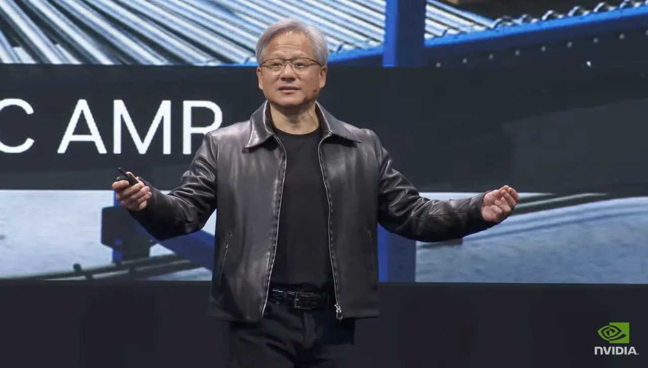 jensen huang during computext keynote may 2023