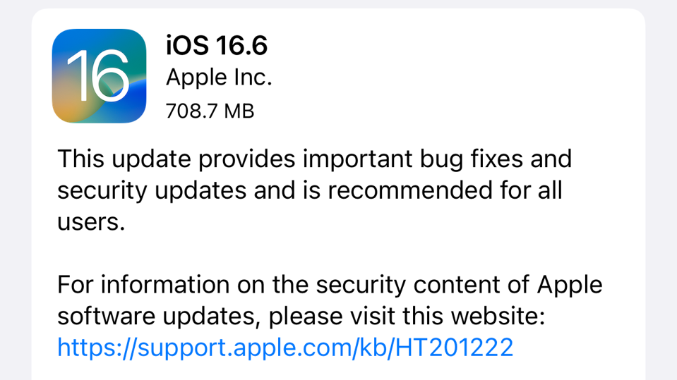 apple ios 16