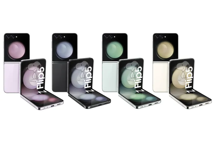 galaxy z flip 5 renders