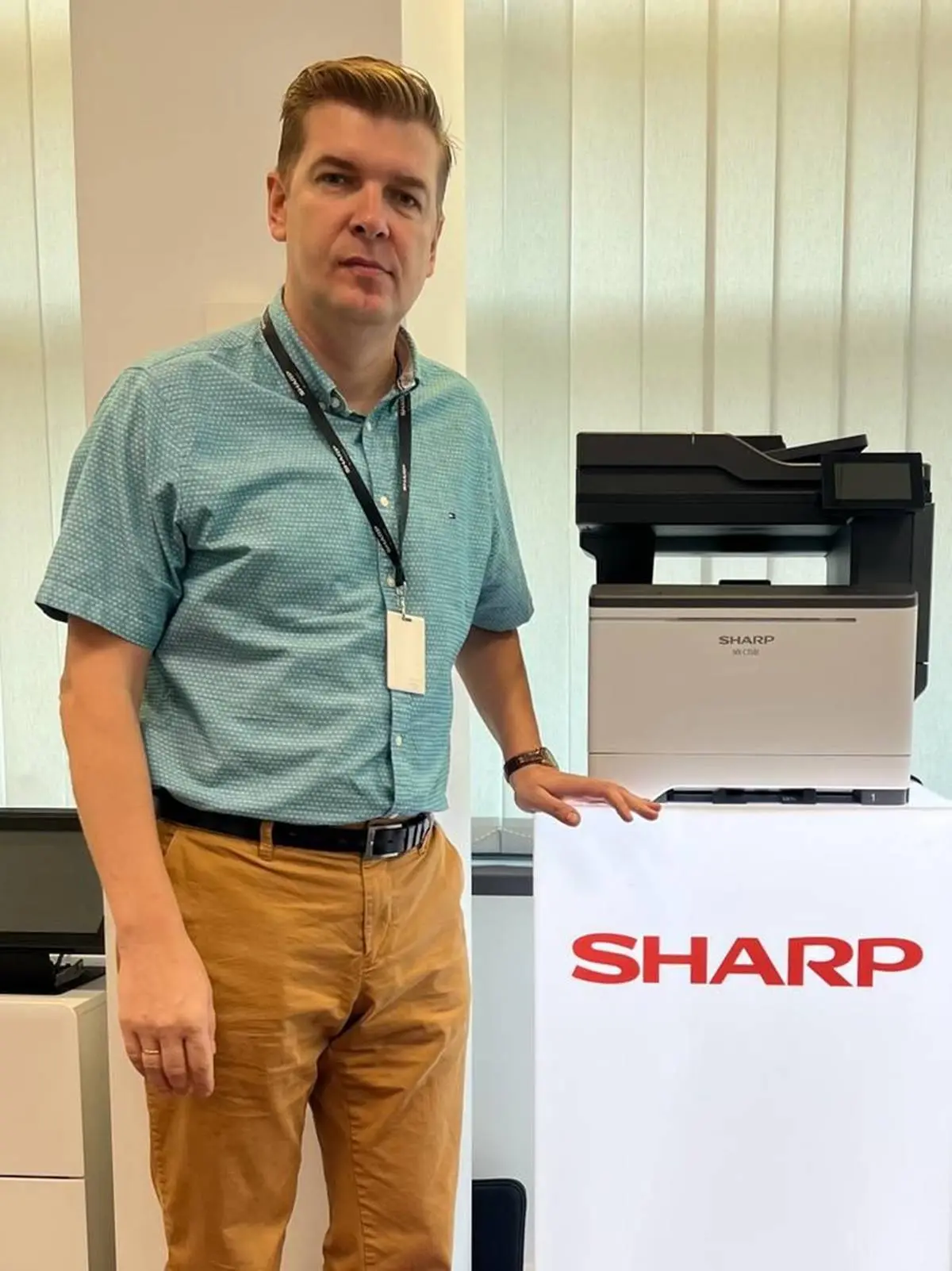dmytro lunov europe distribution manager sharp