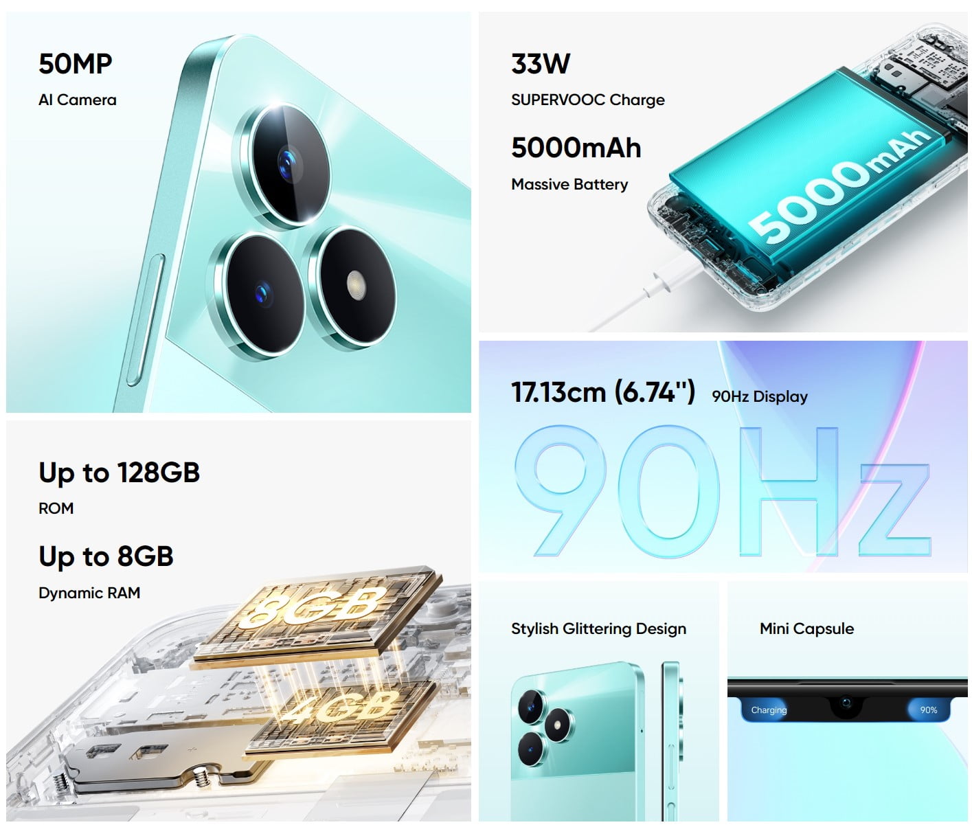 realme c52 specificatii