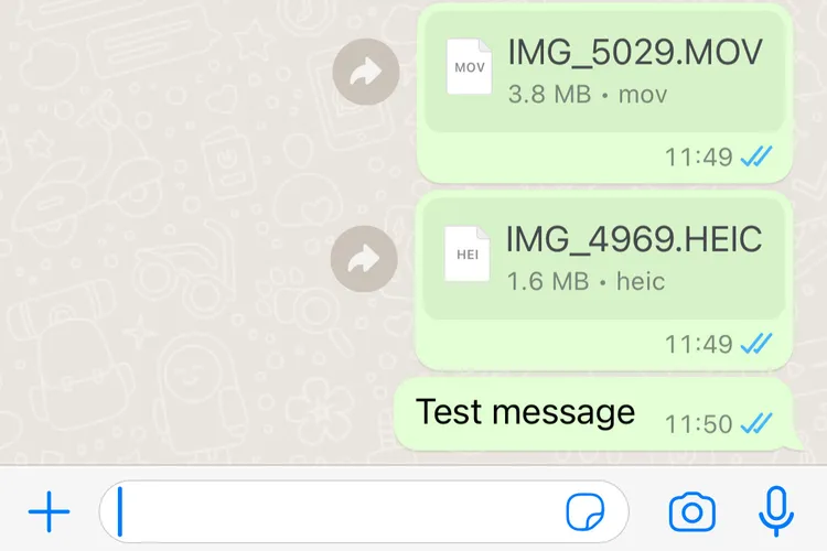 whatsapp fisier media original