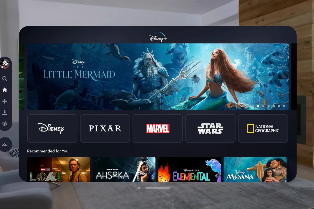 disney plus apple vision pro