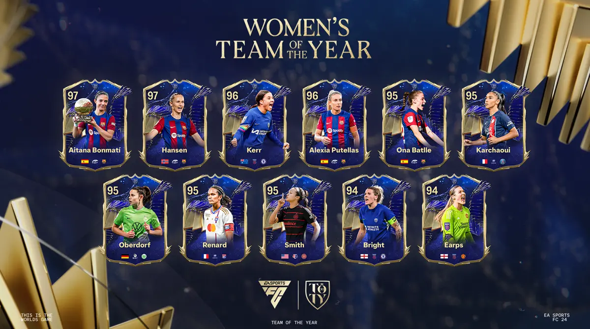 toty 24 women