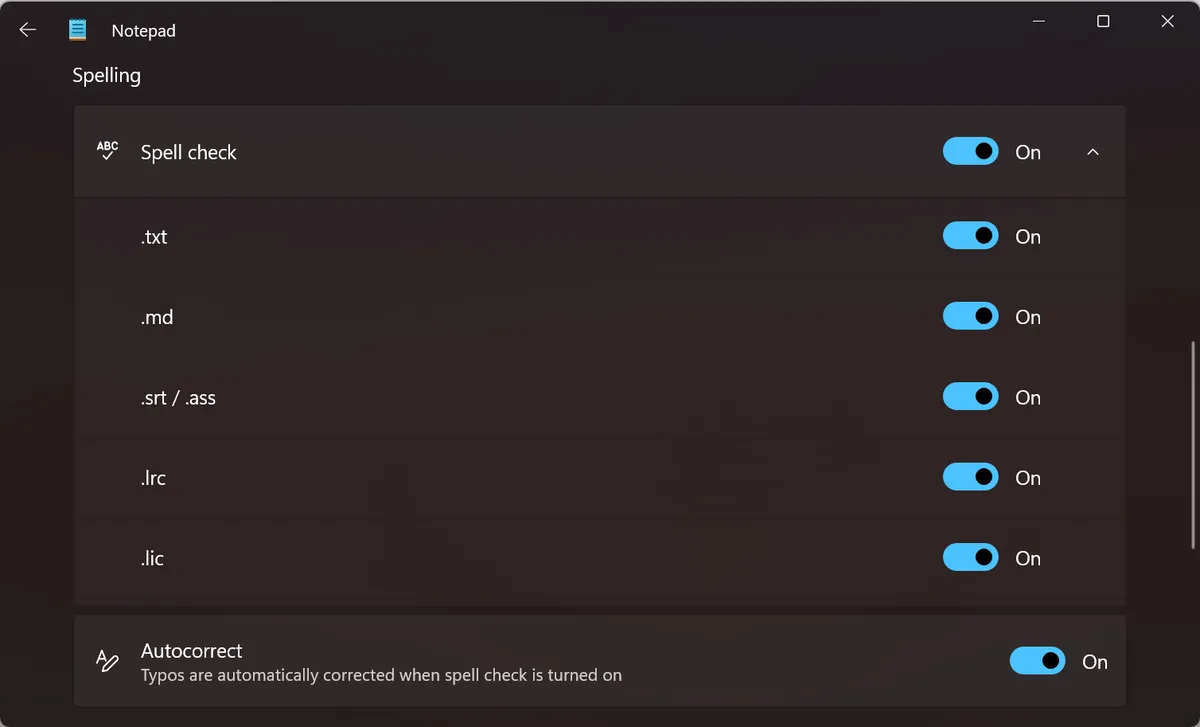 notepadsettings