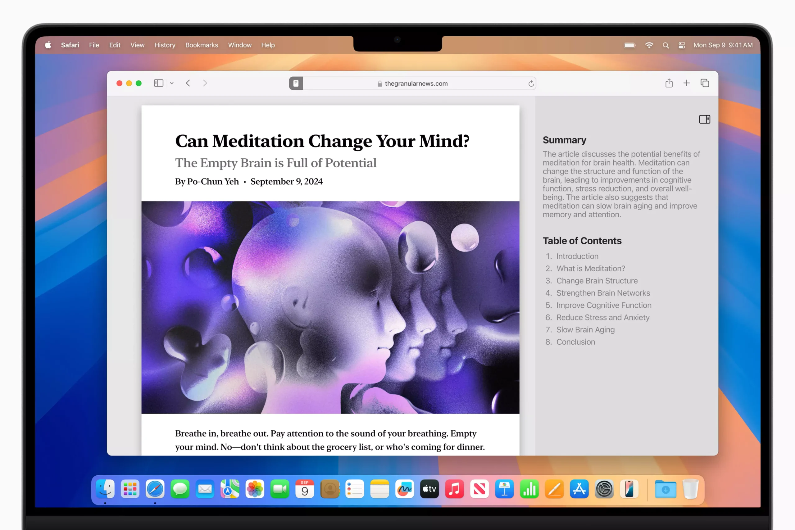 apple macos sequoia safari reader 66ec1e830b359
