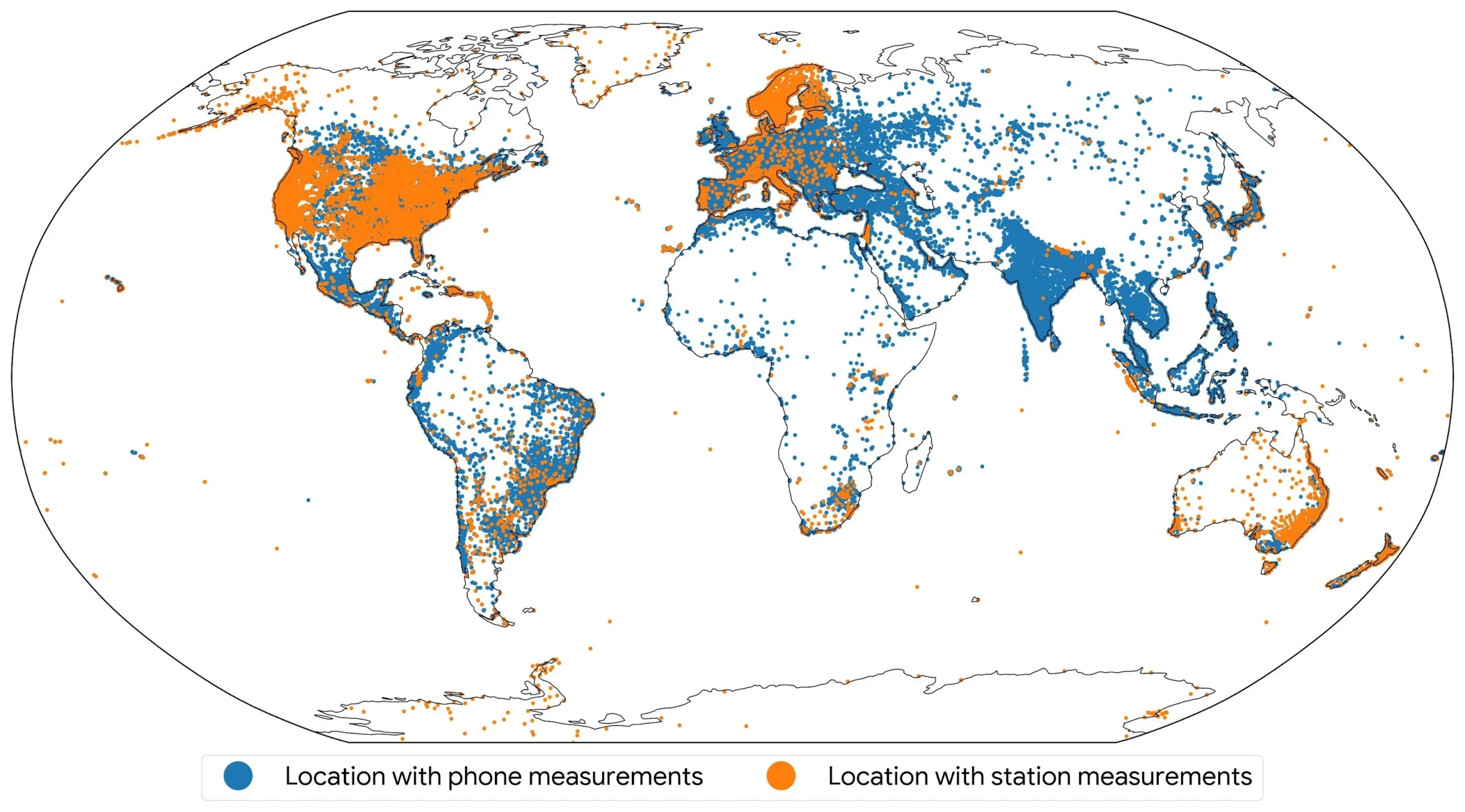 phone map and monitor map image