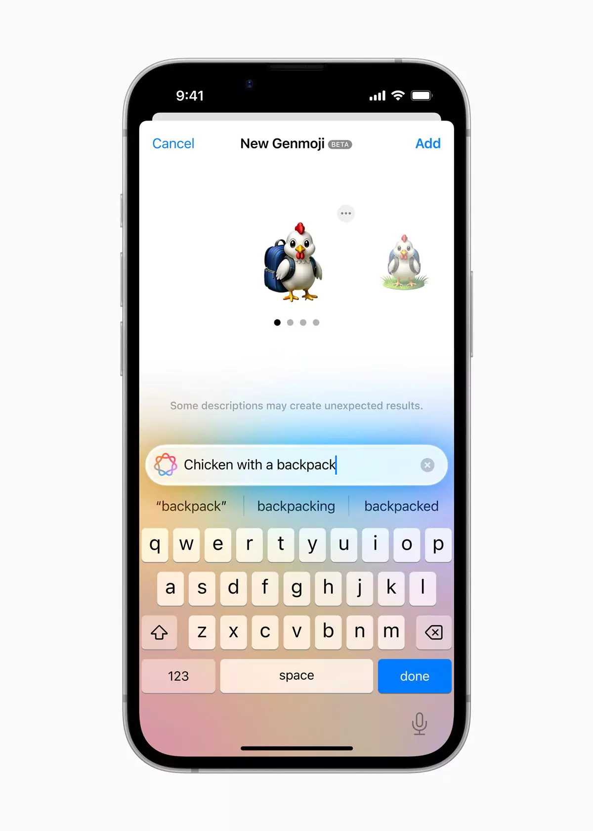 apple iphone 16e apple intelligence genmoji 250219 67b60a61e5fe4