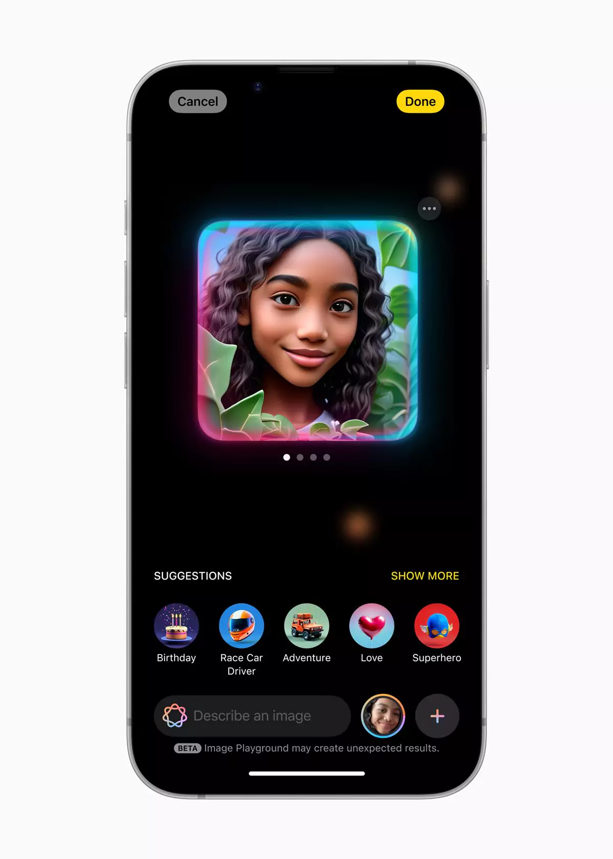 apple iphone 16e apple intelligence image playground 250219 67b60a633a7c1
