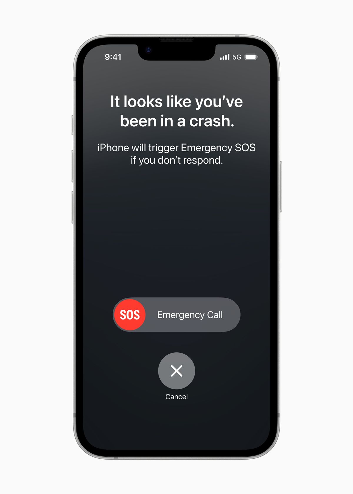 apple iphone 16e crash detection 250219