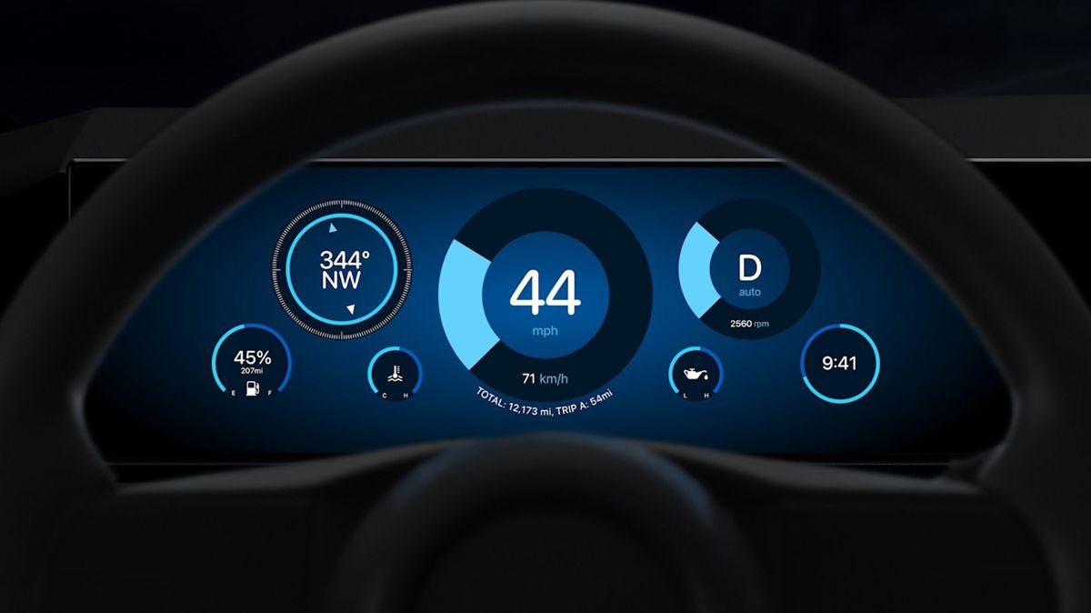 carplay dark mode instrument cluster