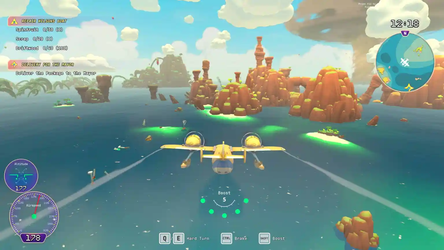 lous lagoon gameplay flight