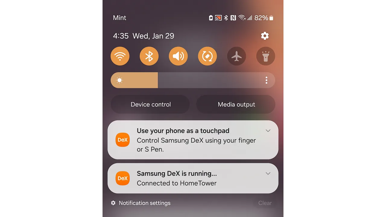 use your phone as trackpad in samsung dex 3rg2.1920