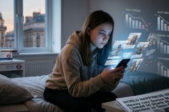 happiness social media