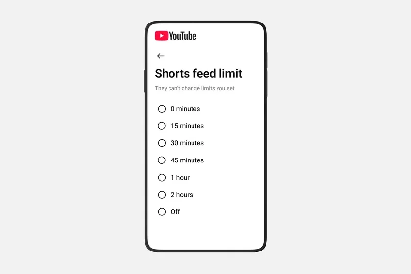 shorts feed limit