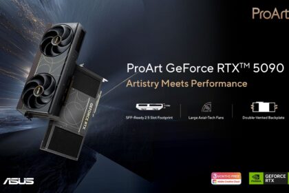 proart geforce rtx 5090 key visual