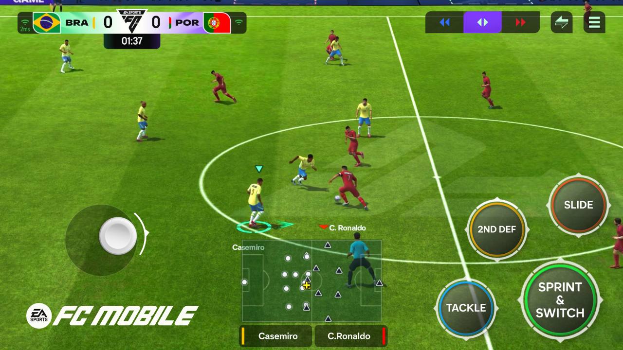 fc mobile twg brazil vs portugal