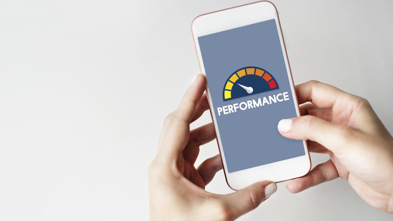 internet speed test software concept