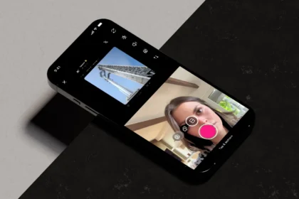 x react with video feature on iphone