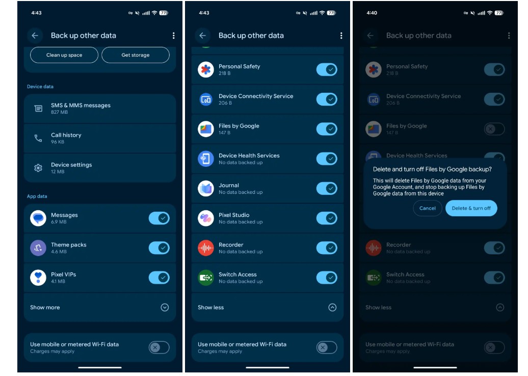 android storage
