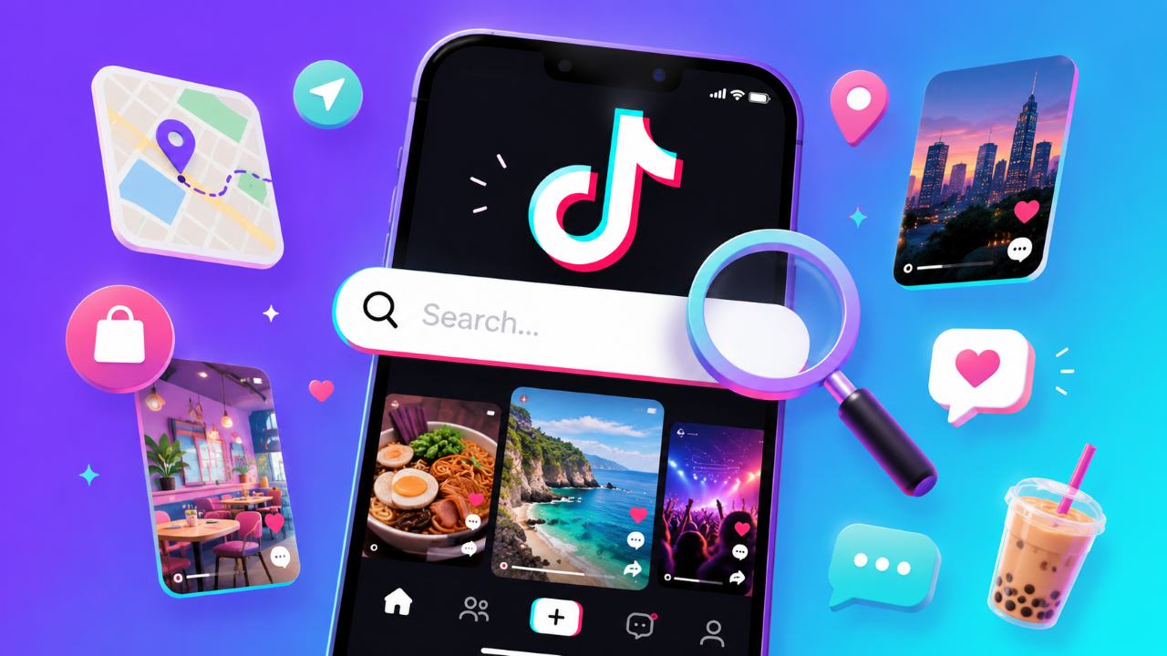 tiktok search