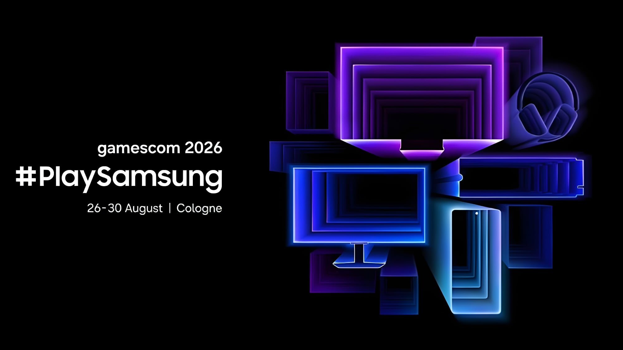 samsung tvs and displays gamescom 2026 upscaled